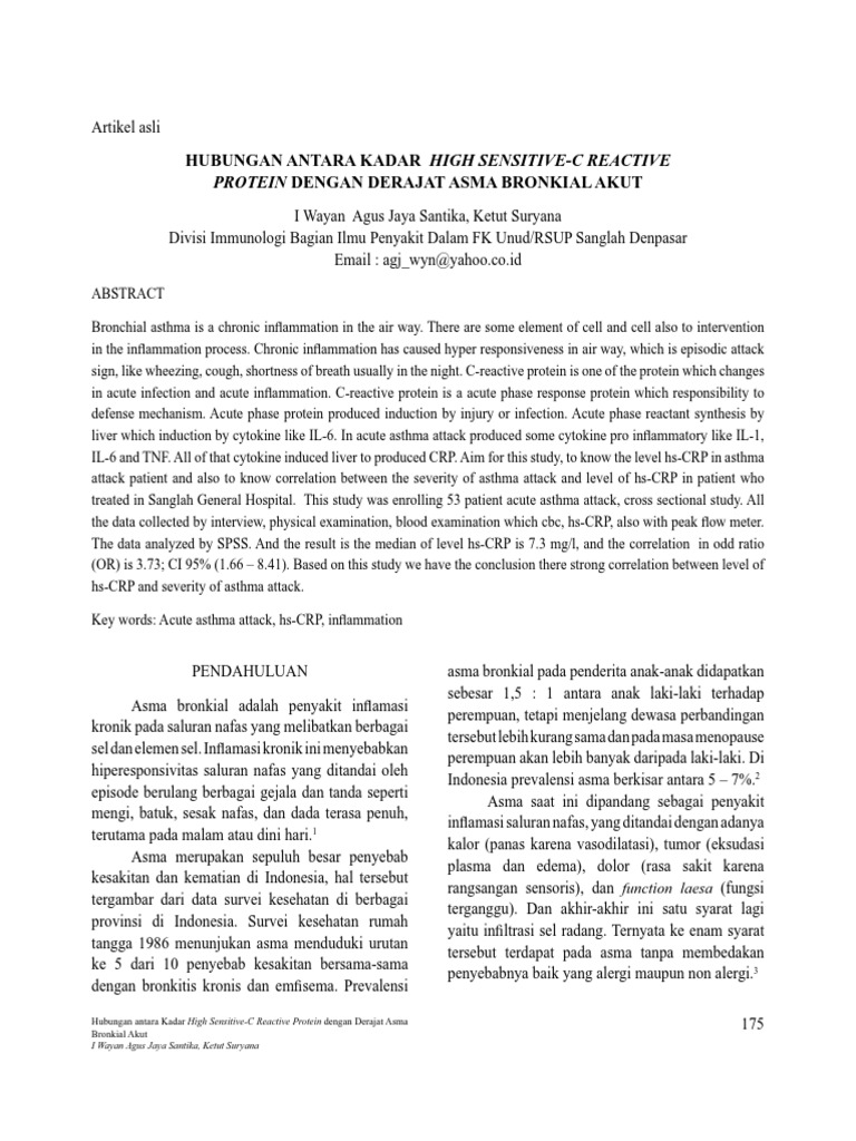 Jurnal Asma 2 | PDF