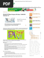 Download Rangkuman Materi Pelajaran IPA Kelas 7 SMP_MTS Semester 1_2 by Nova Rahmawati New SN340578726 doc pdf