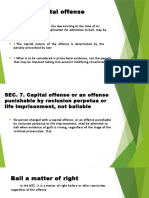 SEC. 6-10 Capital offense, bail, and corporate surety