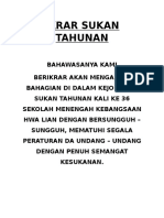 Ikrar Sukan Tahunan