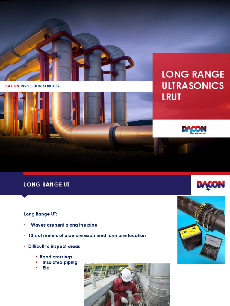 Long Range Ultrasonic Testing Presentation | Download Free PDF | Pipe ...