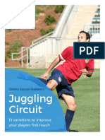 Juggling Circuit: 13 Variations To Improve Your Players First Touch
