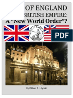 Bank of England and The British Empire: A "New World Order"?