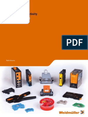 Weidmuller Revised Cat10 ShortForm v8 PDF, PDF, Electrical Connector