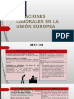 Relaciones Laborales en La Union Europea