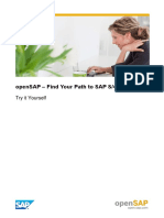 OpenSAP s4h5 Week 1 System Access (1)