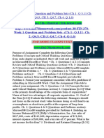 FIN 370 Week 1 Question and Problem Sets (Ch 1 Q 3,11 Ch 2 Q4,9, CH 3 Q4,7, Ch 4 Q 1,6)