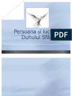 Persoana Si Lucrarea Duhului Sfant [Lectia 9]