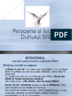 Persoana Si Lucrarea Duhului Sfant [Lectia 7]