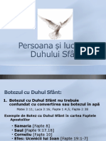 Persoana Si Lucrarea Duhului Sfant (Lectia 4)