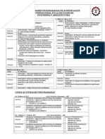 Cronogramas de Actividades de La Visita RIEV