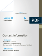 CSC112 Introduction to Algorithms and Data Structures