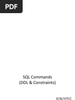 DDL Commands