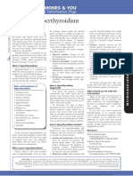Hyperthyroidism: Hormones & You