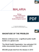 Malaria: Biology Clinical, Pathological, Treatment and Epidemiological Aspects