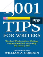 1,001 Tips for Writers - William A. Gordon.pdf