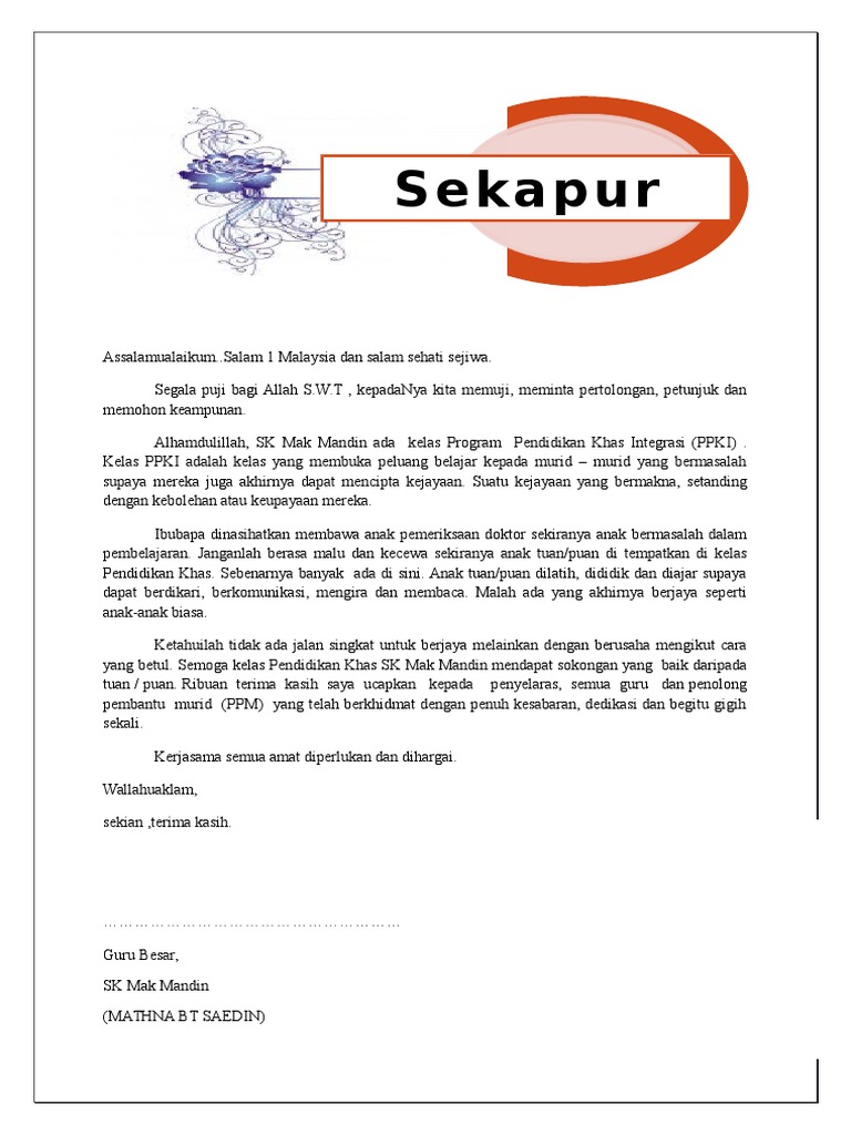 Sekapur Pdf