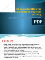 Leisure and Receration