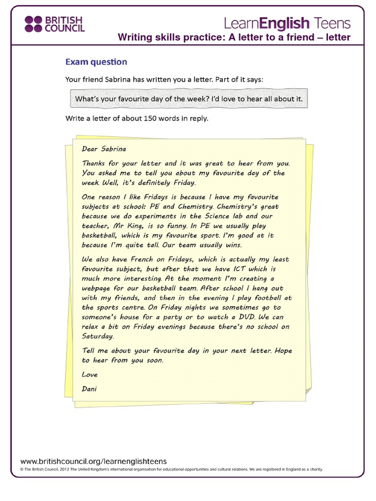 A Letter To A Friend - Letter 0 | PDF