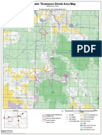 Greater Thompson Divide Area Map