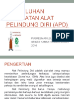 Penyuluhan Kesehatan Alat Pelindung Diri (Apd)