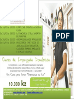 Flayer Akasuku - Curso de Empregadas Domésticas