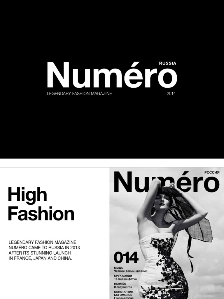 Numero MediaKit ENG - Low | PDF | Page Layout | Fashion