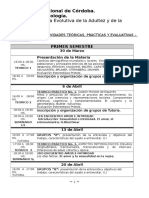 2016 Cronograma UNC Con Modificiaciones en Tutorias