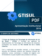 Apresentação GTISUL 2016 PDF