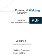 Welding Lectures 5-7