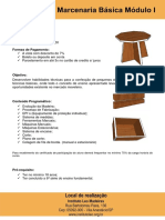 Folder - Marcenaria Básica Modulo I - 21-01 A 04-02 - Sabados