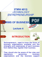 L4 - Forms of Business Entities New