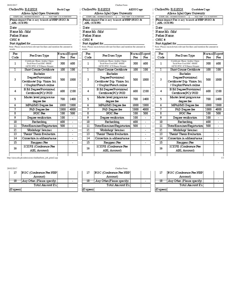 Modified thesis challan 02 picture