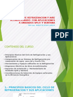 CURSO DE REFRIGERACION Y AIRE ACONDICIONADO  CON APLICACIONES  2015.pptx