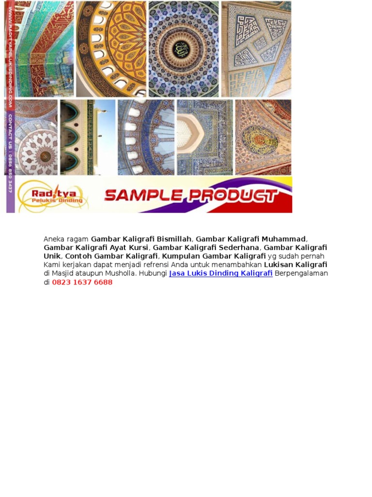 Contoh Gambar Kaligrafi Bismillah - Simak Gambar Berikut Contoh Gambar Kaligrafi Bismillah - Simak Gambar Berikut