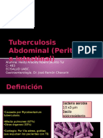 Tuberculosis Peritoneal e Intestinal Gastro