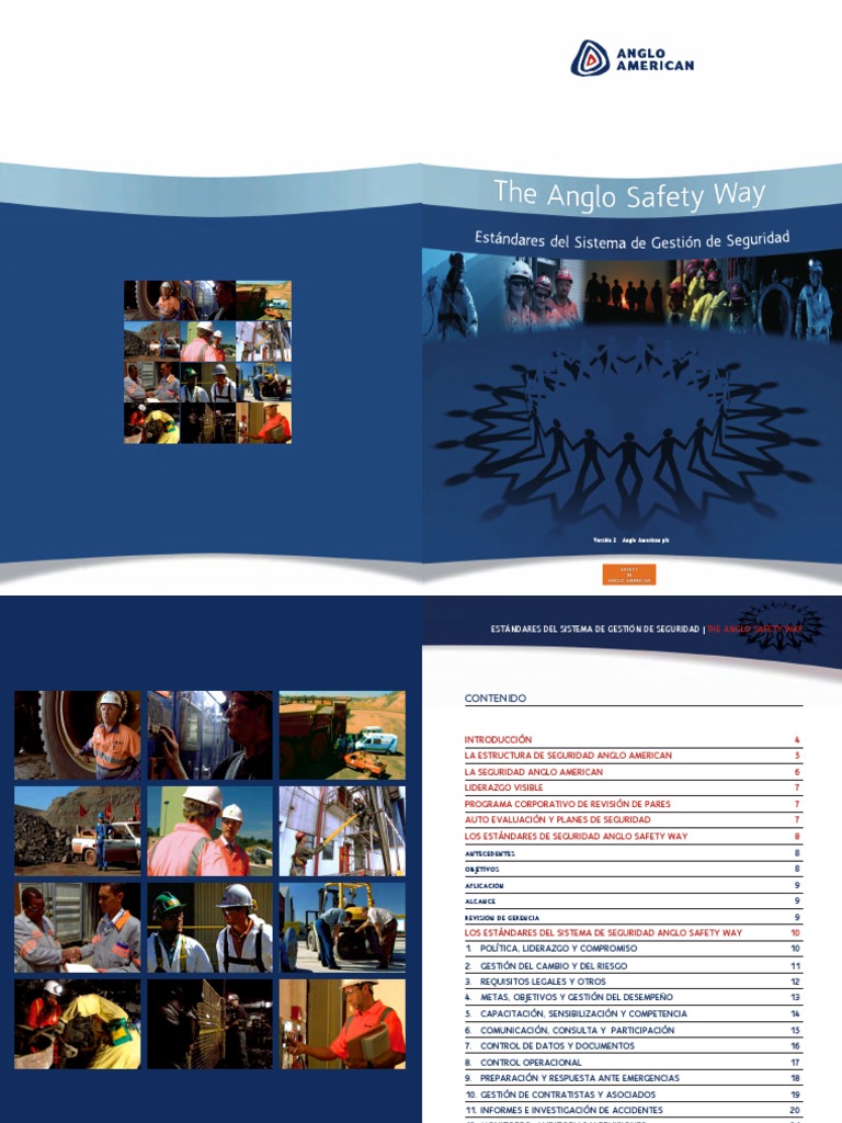Anglo Safety Way | PDF | Liderazgo | Seguridad y salud ocupacional