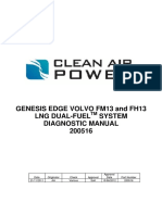 Genesis Edge FM13 and FH13 LNG DF System Diagnostic Manual
