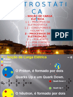 Apresentação Sobre Eletrostática