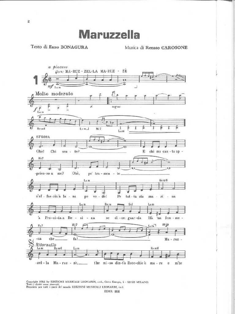 Maruzzella Carosone | PDF