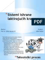 Sistemi Ishrane Laktirajucih Krava