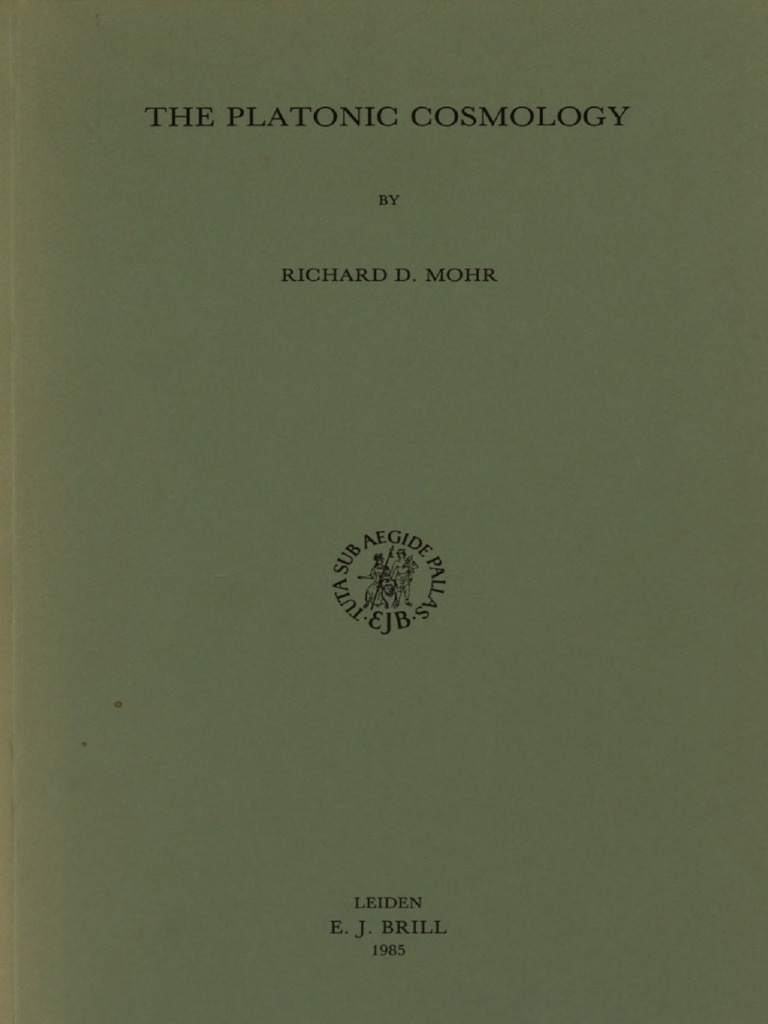 PhA 042 - The Platonic Cosmology.pdf | Plato | Platonism