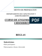 Curso de engomado de urdimbres: reglas, objetivos y procesos clave