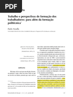 NOSELLA, Para Além Da Formação Politécnica