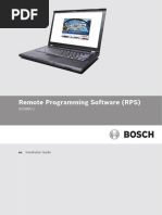 Remote Programming Software (RPS) : en Installation Guide