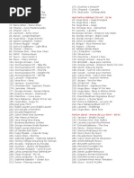 Sportif 2025 eclat liste