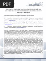 Adequacao Ambiental, Desenvolvimento Sustentavel