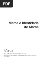 Slides sobre Marcas e Branding