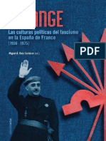 Falange. Las Culturas Políticas Del Fascismo en La España de Franco (1936-1975)