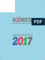 Agenda Cultural Cali 2017 